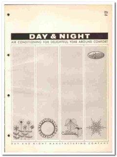 Day Night Mfg Company 1966 vintage heating catalog air conditioning Day Night Mfg Company 1966 vintage heating catalog air conditioning