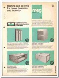 Worthington Air Conditioning Company 1966 vintage heating catalog