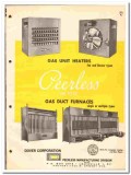 Dover Corp 1966 vintage heating catalog Peerless gas furnaces heaters