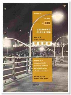 Pfaff Kendall 1966 vintage electrical catalog designed lighting