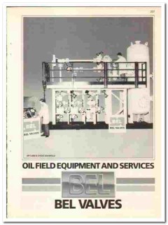 Bel Valves LTD 1990 vintage oil gas catalog oilfield equipment Bel Valves LTD 1990 vintage oil gas catalog oilfield equipment