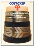 Coflexip SA 1990 vintage oil gas catalog oilfield Flexible Steel Pipe