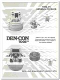 Den-Con Tool Company 1990 vintage oil gas catalog oilfield drilling