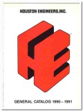 Houston Engineers Inc 1990 vintage oil gas catalog oilfield equipment