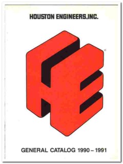 Houston Engineers Inc 1990 vintage oil gas catalog oilfield equipment Houston Engineers Inc 1990 vintage oil gas catalog oilfield equipment