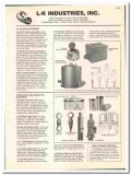 L-K Industries Inc 1990 vintage oil gas catalog oilfield equipment L-K Industries Inc 1990 vintage oil gas catalog oilfield equipment