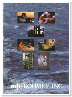 mh-Koomey Inc 1990 vintage oil gas catalog oilfield equipment BOP