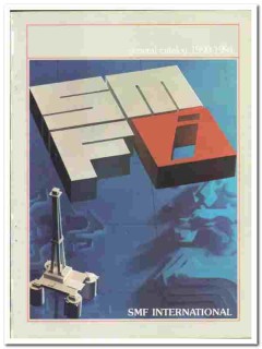 SMF International 1990 vintage oil gas catalog oilfield equipment