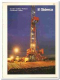 Siderca 1990 vintage oil gas catalog oilfield seamless tubular casing