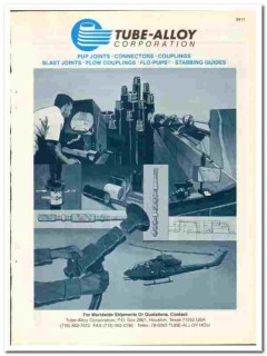 Tube-Alloy Corp 1990 vintage oil gas catalog oilfield equipment