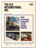 Tri-Flo International Inc 1990 vintage oil gas catalog oilfield Tri-Flo International Inc 1990 vintage oil gas catalog oilfield