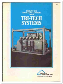 Tri-Tech Systems Inc 1990 vintage oil gas catalog oilfield drilling Tri-Tech Systems Inc 1990 vintage oil gas catalog oilfield drilling