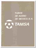 Tubos de Acero de Mexico SA 1990 vintage oil catalog oilfield TAMSA Tubos de Acero de Mexico SA 1990 vintage oil catalog oilfield TAMSA