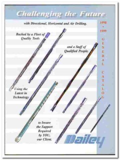 Dailey Petroleum Services Corp 1998 vintage oil gas catalog oilfield
