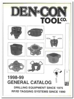 Den-Con Tool Company 1998 vintage oil gas catalog oilfield drilling