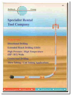 Specialist Rental Tool Company 1998 vintage oil gas catalog Drilltech
