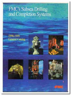 FMC Corp 1998 vintage oil gas catalog oilfield subsea drilling FMC Corp 1998 vintage oil gas catalog oilfield subsea drilling