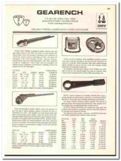 Gearench Inc 1998 vintage oil gas catalog oilfield equipment tools