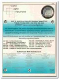 Houston Digital Instruments Inc 1998 vintage oil gas catalog oilfield Houston Digital Instruments Inc 1998 vintage oil gas catalog oilfield