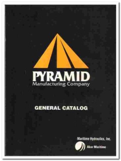 Pyramid Mfg Company 1998 vintage oil gas catalog oilfield equipment