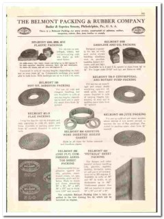 Belmont Packing Rubber Company 1942 vintage oil gas catalog asbestos Belmont Packing Rubber Company 1942 vintage oil gas catalog asbestos