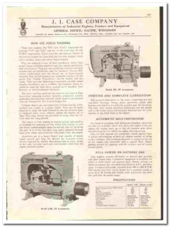 J I Case Company 1942 vintage oil gas catalog oilfield engines J I Case Company 1942 vintage oil gas catalog oilfield engines