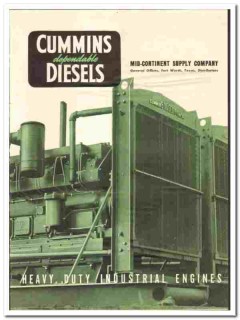 Cummins Engine Company 1942 vintage oil gas catalog oilfield Cummins Engine Company 1942 vintage oil gas catalog oilfield