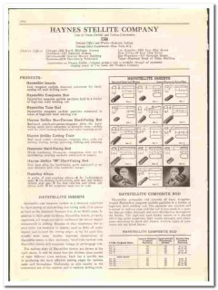 Haynes Stellite Company 1942 vintage oil gas catalog oilfield