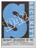 Security Engineering Company 1942 vintage oil gas catalog oilfield