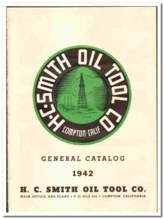 H C Smith Oil Tool Company 1942 vintage catalog oilfield equipment
