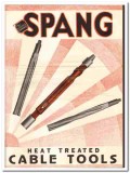 Spang Company 1942 vintage oil gas catalog oilfield cable tools