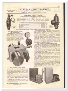 Texsteam Corp 1942 vintage oil gas catalog oilfield equipment injector Texsteam Corp 1942 vintage oil gas catalog oilfield equipment injector