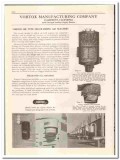 Vortox Mfg Company 1942 vintage oil gas catalog oilfield air cleaners