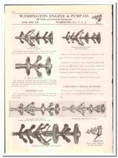 Washington Engine Pump Company 1942 vintage oil gas catalog oilfield Washington Engine Pump Company 1942 vintage oil gas catalog oilfield