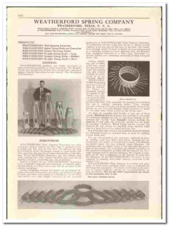 Weatherford Spring Company 1942 vintage oil gas catalog oilfield Weatherford Spring Company 1942 vintage oil gas catalog oilfield