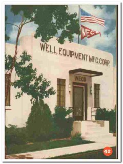 Well Equipment Mfg Corp 1942 vintage oil gas catalog oilfield WECO Well Equipment Mfg Corp 1942 vintage oil gas catalog oilfield WECO