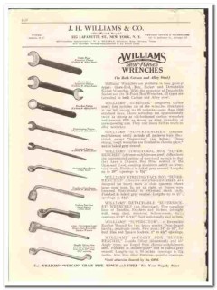 J H Williams Company 1942 vintage oil gas catalog oilfield wrenches J H Williams Company 1942 vintage oil gas catalog oilfield wrenches