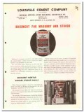Louisville Cement Company 1949 vintage concrete catalog Brixment