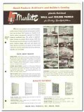 Marsh Wall Products Inc 1949 vintage catalog plastic-finished panels Marsh Wall Products Inc 1949 vintage catalog plastic-finished panels