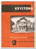 Keystone Varnish Company 1949 vintage paint catalog flat finish Keystone Varnish Company 1949 vintage paint catalog flat finish