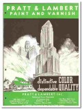 Pratt Lambert Inc 1949 vintage paint catalog color quality varnish Pratt Lambert Inc 1949 vintage paint catalog color quality varnish