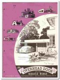 Overhead Door Corp 1949 vintage catalog residential commercial hangar Overhead Door Corp 1949 vintage catalog residential commercial hangar