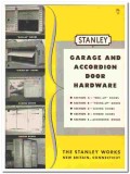 Stanley Works 1949 vintage door catalog garage accordion hardware Stanley Works 1949 vintage door catalog garage accordion hardware