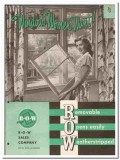 R-O-W Sales Company 1949 vintage window catalog spring cushion R-O-W Sales Company 1949 vintage window catalog spring cushion