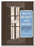 Master Metal Strip Service 1949 vintage window catalog sash balance Master Metal Strip Service 1949 vintage window catalog sash balance