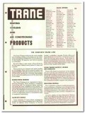 Trane Company 1949 vintage heating catalog air conditioning cooling Trane Company 1949 vintage heating catalog air conditioning cooling