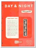Day Night Mfg Company 1949 vintage heating catalog space Heat Trap Day Night Mfg Company 1949 vintage heating catalog space Heat Trap