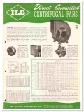 ILG Electric Ventilating Company 1949 vintage heating catalog fans ILG Electric Ventilating Company 1949 vintage heating catalog fans