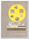 Fairfacts Company 1949 vintage bathroom catalog accessories vitreous Fairfacts Company 1949 vintage bathroom catalog accessories vitreous