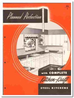 Midwest Mfg Company 1949 vintage kitchen catalog Kitchen-Kraft steel Midwest Mfg Company 1949 vintage kitchen catalog Kitchen-Kraft steel